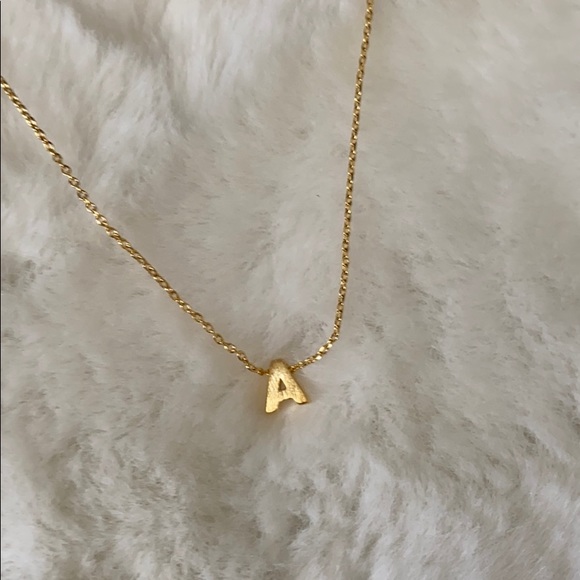 Dainty Letter Necklace - Picture 1 of 4